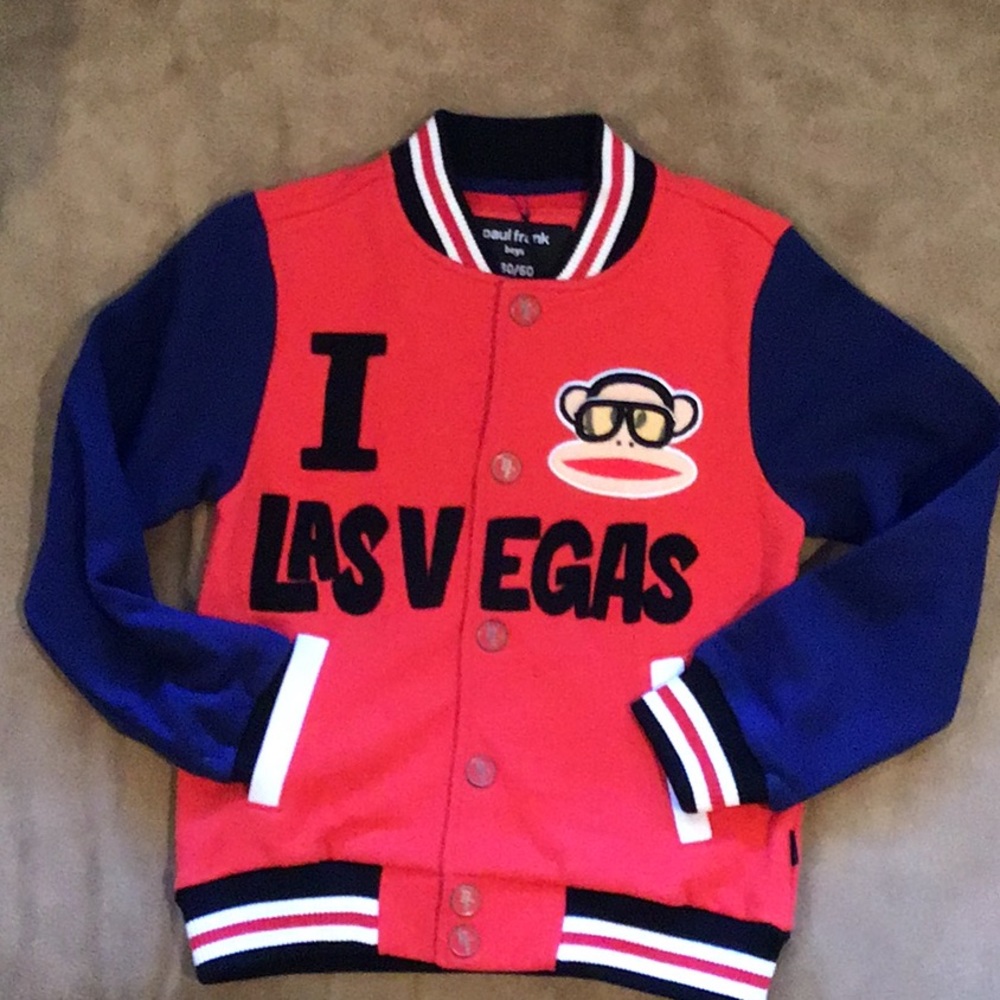 Kids Paul Frank varsity style jacket